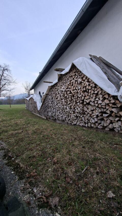 Buchenbrennholz zu verkaufen