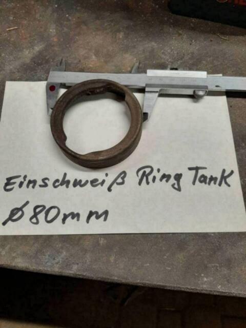 Stahlstutzen für Tankreparatur