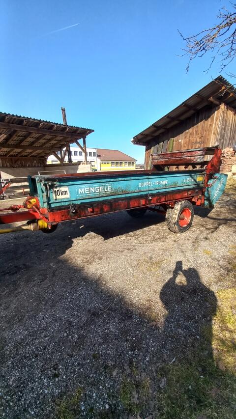 Miststreuer Mengele Doppel-Trumpf S 350 N