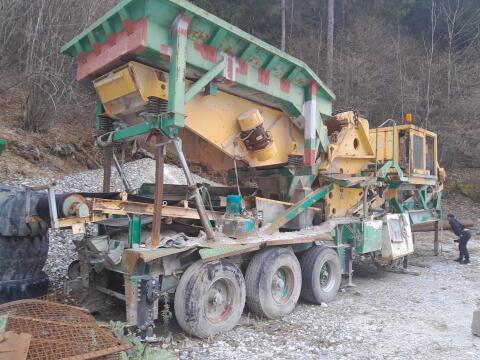Siebanlage Brecher MFL 108/80