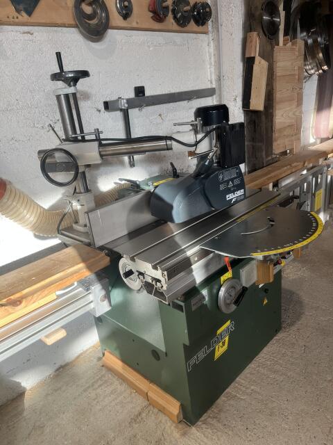 Felder Tischfräse F-38 mit Vorschub F38