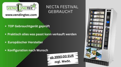 Verkaufsautomat Trommelautomat Eierautomat Necta Festival