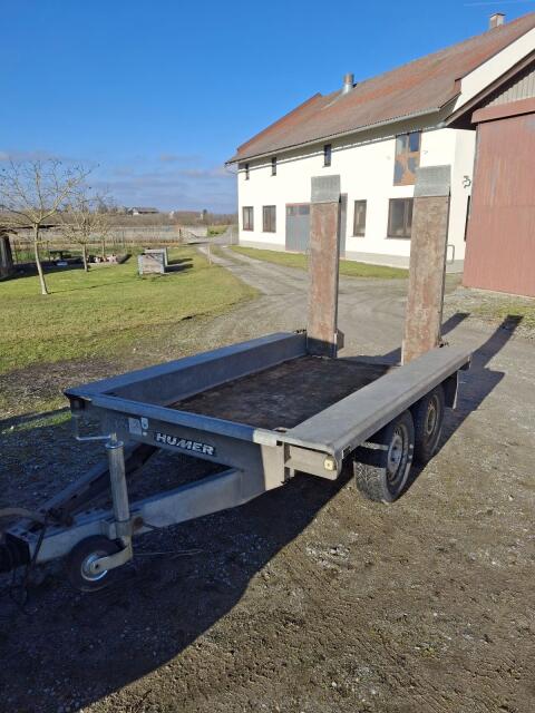 Humer Tandemanhänger, Baggeranhänger
