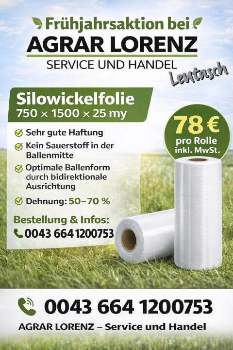 Wickelfolie Silofolie