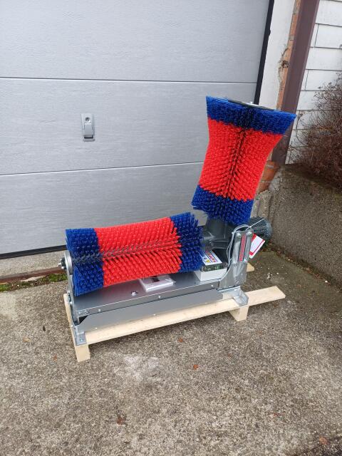 Kuhputzmaschine Happy Cow Duo