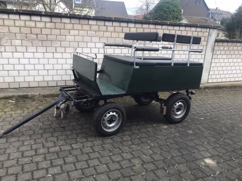 Kutsche für Traktor, Pony, Pferd, Oldtimer