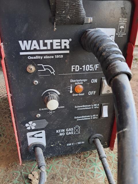 Walter FD-105/F Fülldraht-Schweißgerät