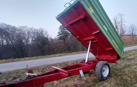 Kipper Dreiseitenkipper Brantner 6 t Nutzlast