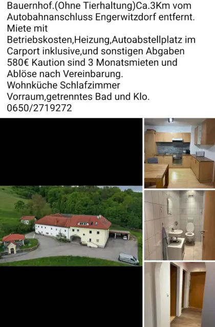 Wohnung zu vermieten