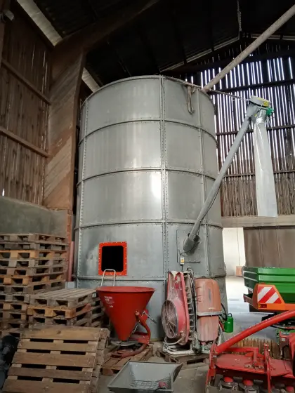 Gruber Getreidesilo, Elevator, Getreideschnecke