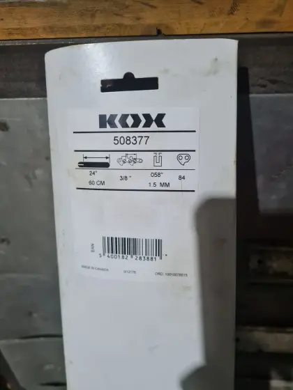 Motorsägen-Schwert/Schiene KOX 60 cm