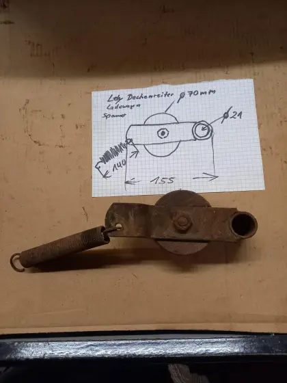 Kettenspanner Ladewagen Dechenreiter Lely