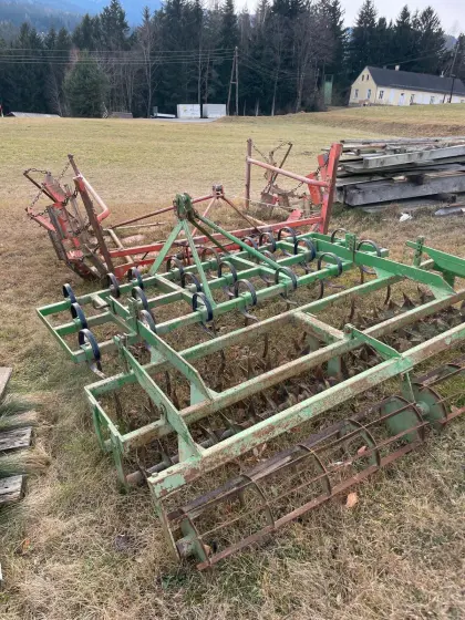 Wiesenegge und Kultivator