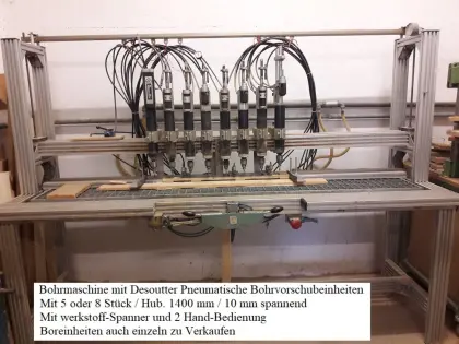 Bohrmaschine Reihenlochbohrmaschine Schreinerei