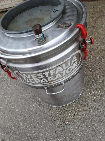 Milchtank 200 l Tank Fass Westfalia