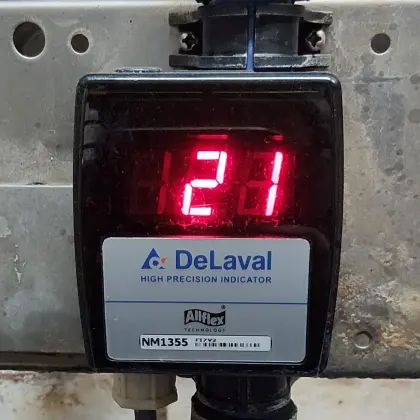 Milchmengenanzeige, neu