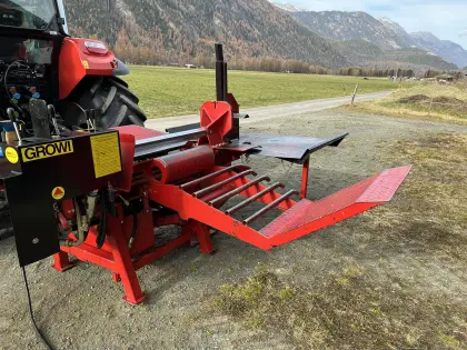Holzspalter Growi GSW 25D – 25 t – liegend/horizontal
