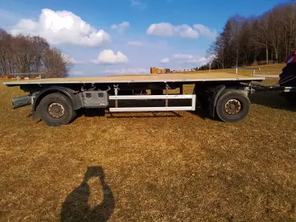 Ballenwagen, Lkw Anhänger, Sommer