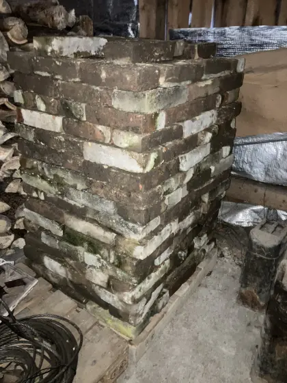 Alte Mauerziegel Maße 29x14x7