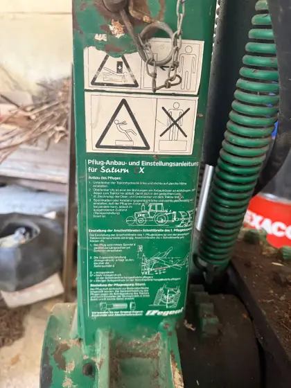 Regent Saturn Pflug 2-scharig