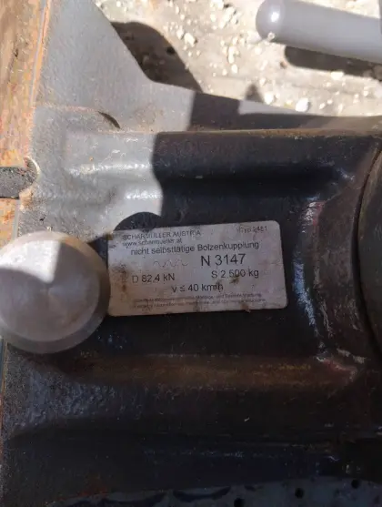 Bolzenkupplung, Zugmaul, Scharmüller