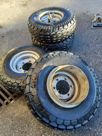 Zwillingsreifen Güllefass, Anhänger