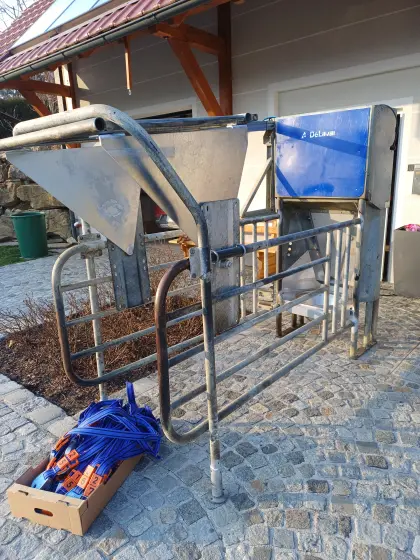 Kraftfutterstation Transponder verschließbare Standbegrenzung DeLaval SC400