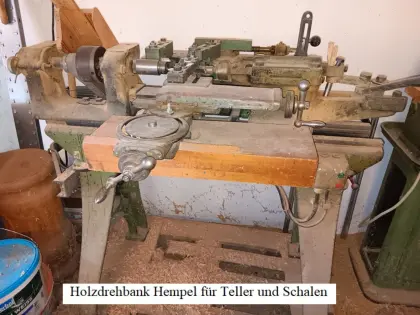 Hempel Drechselbank Schreinerei Tischlerei