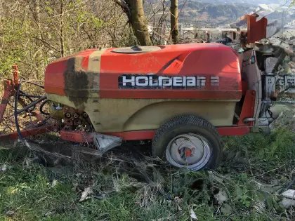Holder Nachlaufspritze zum Ausschlachten