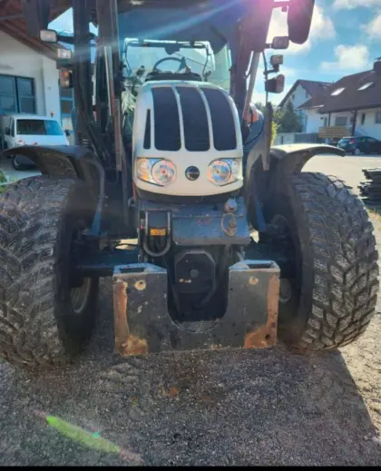 Unterzug mit Schneepflugplatte für Steyr Profi, Case Maxxum