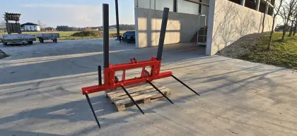 Ballenspieß für 2 Rundballen oder Quaderballen