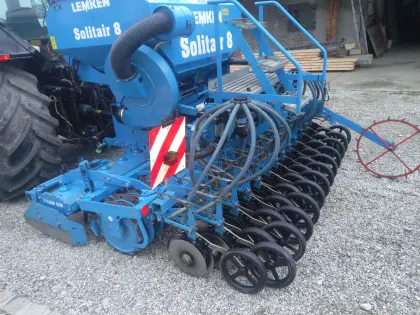 Lemken Solitair 8 und Zirkon 8