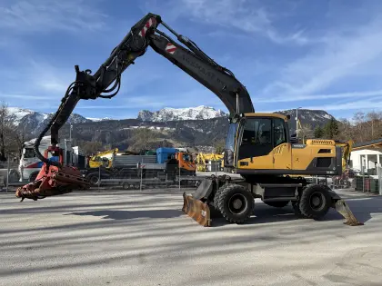 Harvester Mobilbagger Volvo EW180D Harvesterkopf TST 60H