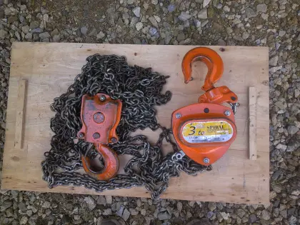 3 t Kettenzug, 2 Strang, 6 m