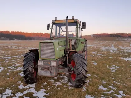 Fendt Favorit 611 SL mit Frontlader