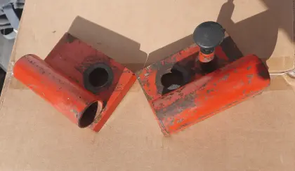 Ballengabel Zinkenhalterungen drehbar