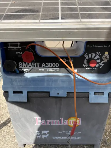 Solarweidezaungerät inkl. Batterie