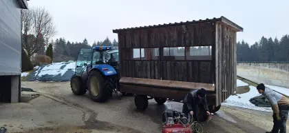 Bienenwagen, Wanderwagen