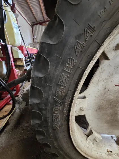 Steyr Serie 80, 8080, 8090 Pflegebereifung, Kulturräder