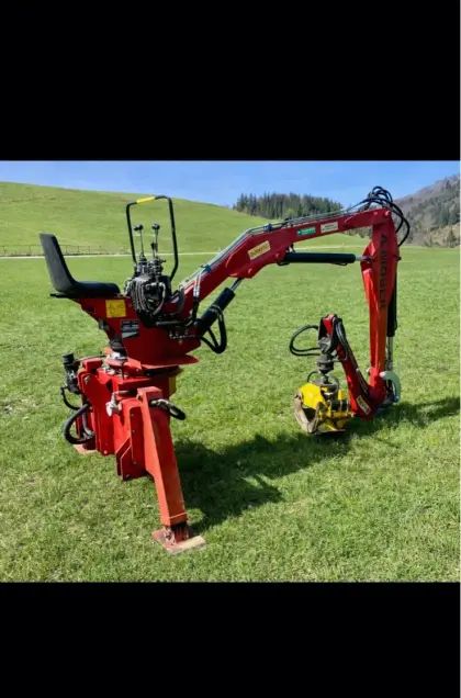 Moser Heckbagger Kombikran K3500D