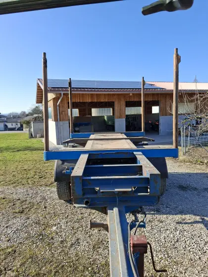 Rungenwagen, Holzanhänger, Holzwagen