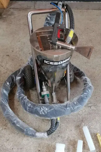 Trockeneisstrahler Mighty e Icesonic