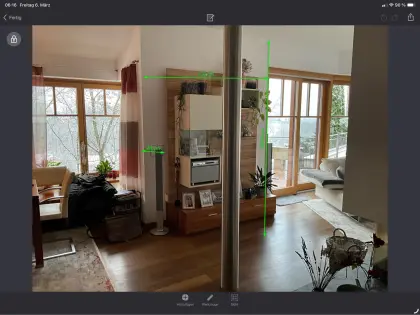 Wohnzimmerwand, vom Tischler, sehr hochwertig, wegen Umbau