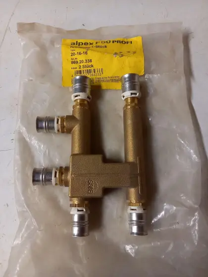 Alpex F 50 Profi Kreuzungs-T-Stk.