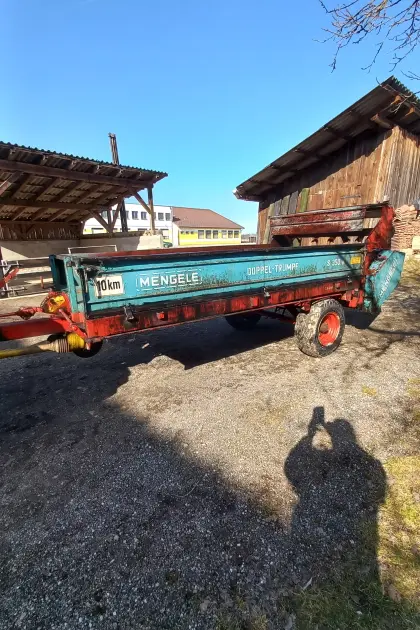 Miststreuer Mengele Doppel-Trumpf S 350 N