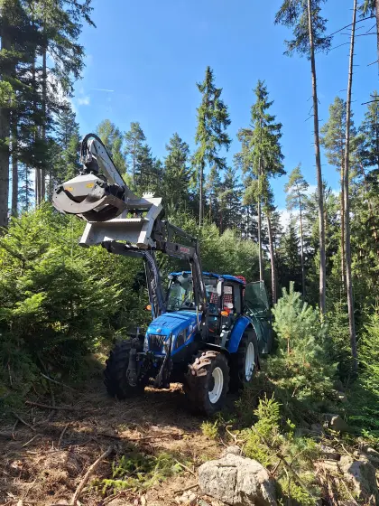 Rückezange Fliegl RZ 185 Combi Plus