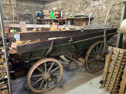 Leiterwagen sehr gepflegt!