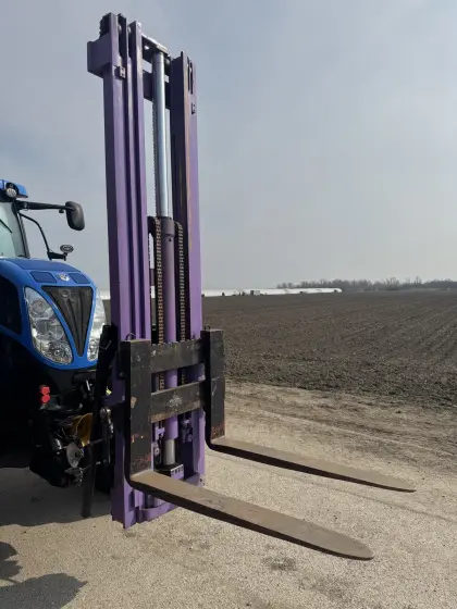 Heckstapler, Hubmast 6 m