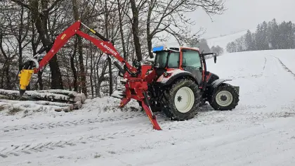 A. Moser Heckkran / Rückewagen / Heckbagger
