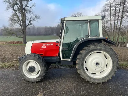Steyr 667 Turbo – Allrad & Kriechgang, 5.603 Bstd.